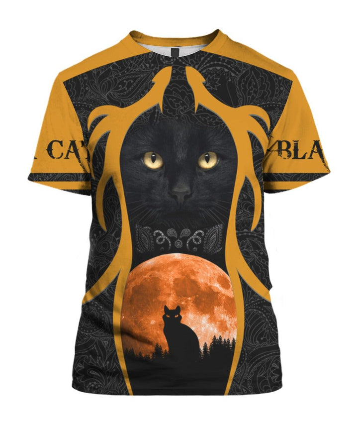 Black Cat 3D All Over Print | For Men & Women | Adult | HP1680-BehighStyle