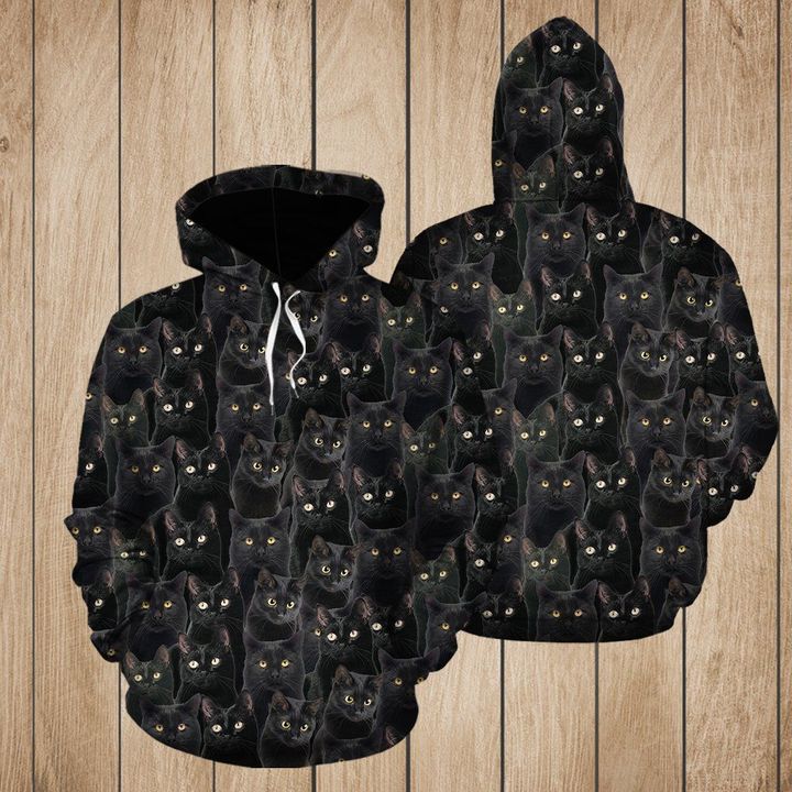 Black Cat Awesome 3D All Over Print | For Men & Women | Adult | HP1700-BehighStyle