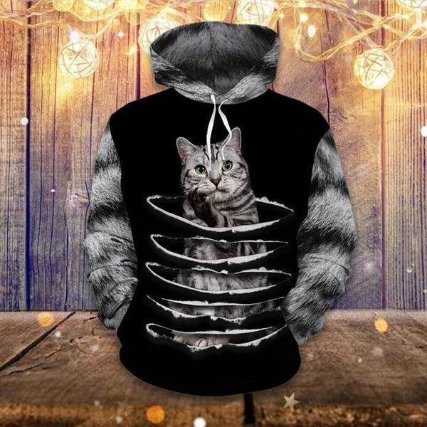 Black Cat Cool 3D All Over Print | For Men & Women | Adult | HP1720-BehighStyle