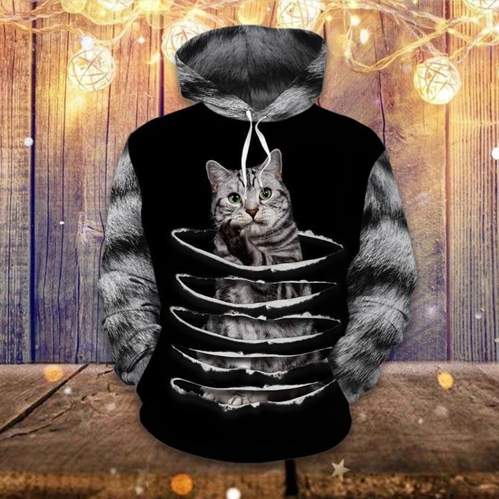 Black Cat Cool 3D All Over Print | For Men & Women | Adult | HP1720-BehighStyle