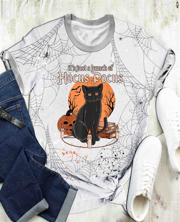 Black Cat Dorin Lazy Halloween 3D All Over Print | Adult | HP2708