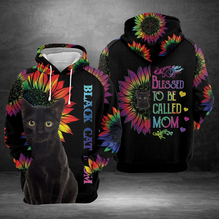 Black Cat Mom 3D All Over Print | For Men & Women | Adult | HP1190-BehighStyle