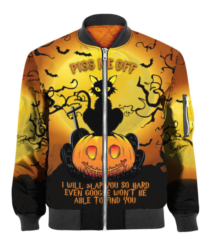 Black Cat Piss Me Off Halloween 3D All Over Print | For Men & Women | Adult | HP1731-BehighStyle