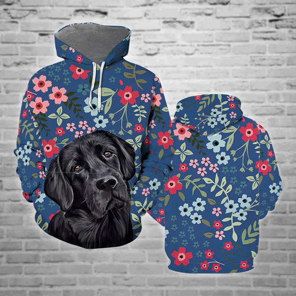 Black Labrador Dog 3D All Over Print | Adult | HP1525