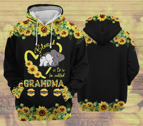 Blessed To Be Called Grandma 3D All Over Print | For Men & Women | Adult | HP1177-BehighStyle