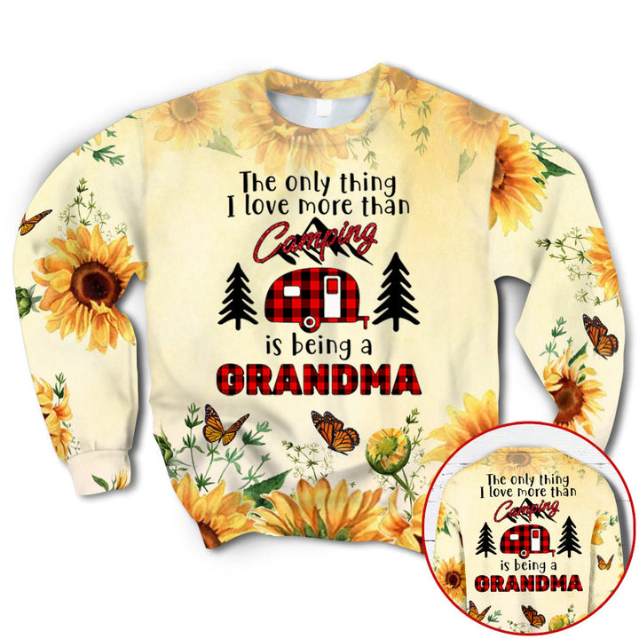 Blessed To Be Called Grandma Purple Butterfly 3D All Over Print | For Men & Women | Adult | CN116-BehighStyle