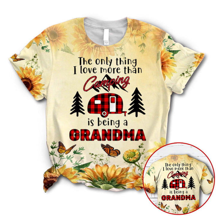 Blessed To Be Called Grandma Purple Butterfly 3D All Over Print | For Men & Women | Adult | CN116-BehighStyle