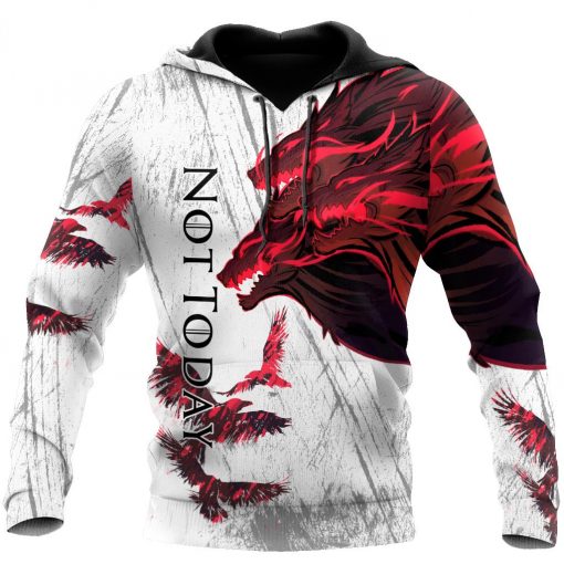 Blood Wolf Not Today & Raven 3D All Over Print | For Men & Women | HP369-BehighStyle