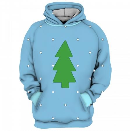 Blue Christmas Tree 3D All Over Print | Adult | HP2194