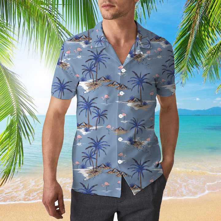 Blue Summer Beautiful Island Hawaiian Shirt | For Men & Women | HW1953-BehighStyle