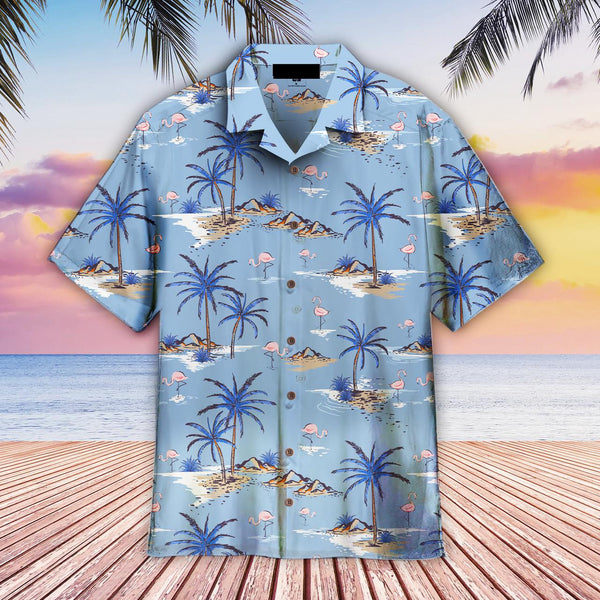 Blue Summer Beautiful Island Hawaiian Shirt | For Men & Women | HW1953-BehighStyle