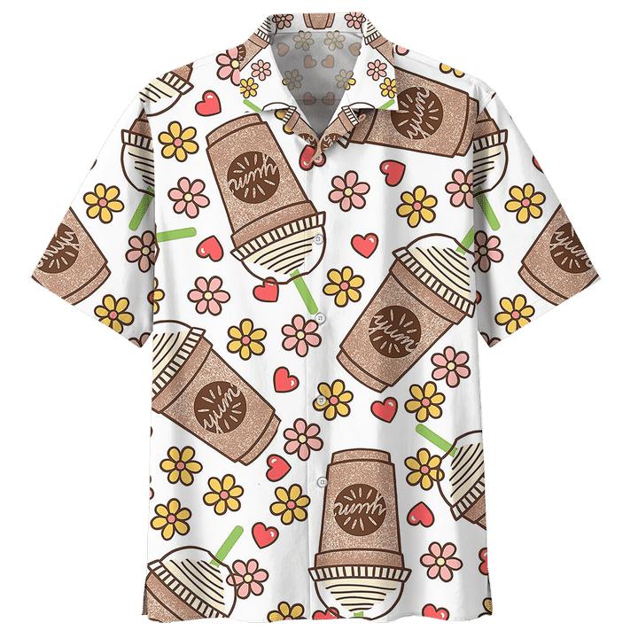 Boba Coffee Aloha Hawaiian Shirt | For Men & Women | HW2142-BehighStyle