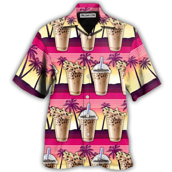 Boba Milk Tea Welcome To Summer Hawaiian Shirt | HW3487
