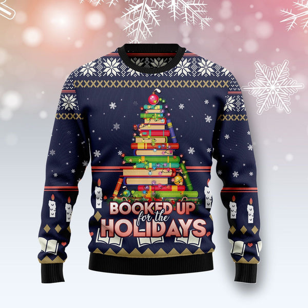 Book Christmas Tree Ugly Christmas Sweater | Adult | US2191