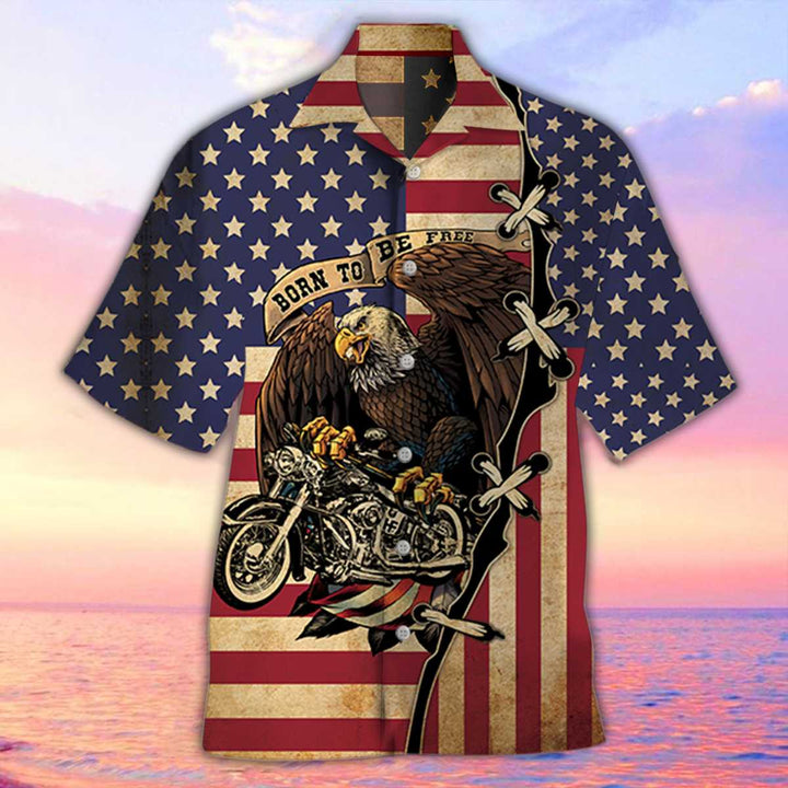 Born To Be Free Unisex Hawaiian Shirt | For Men & Women | HW254-BehighStyle