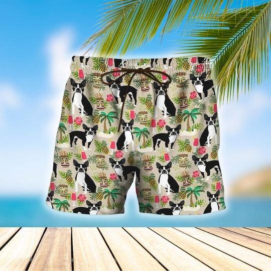 Boston Terrier Hawaiian Shirt Set | For Men & Women | HS151-BehighStyle