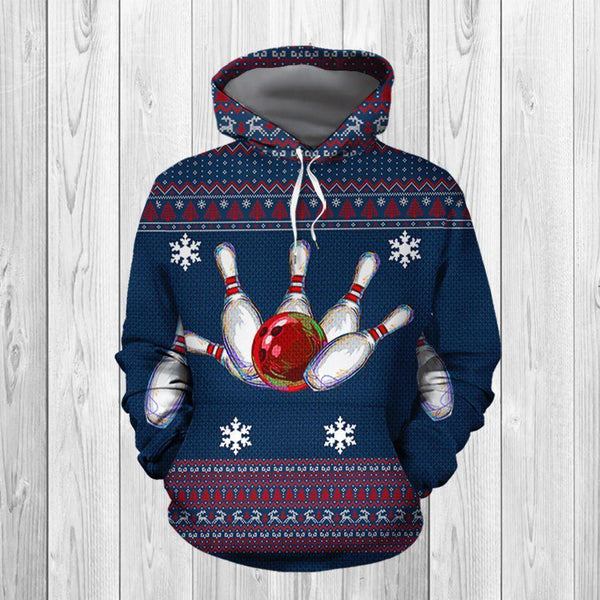 Bowling Christmas 3D All Over Print | Adult | HP2588