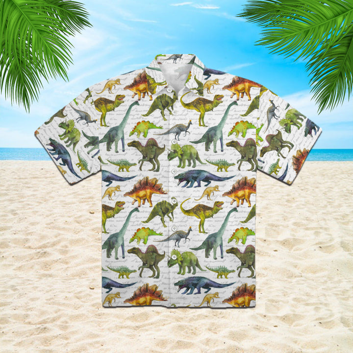 Breeds Of Dinosaurs Hawaiian Shirt | For Men & Women | HW1121-BehighStyle