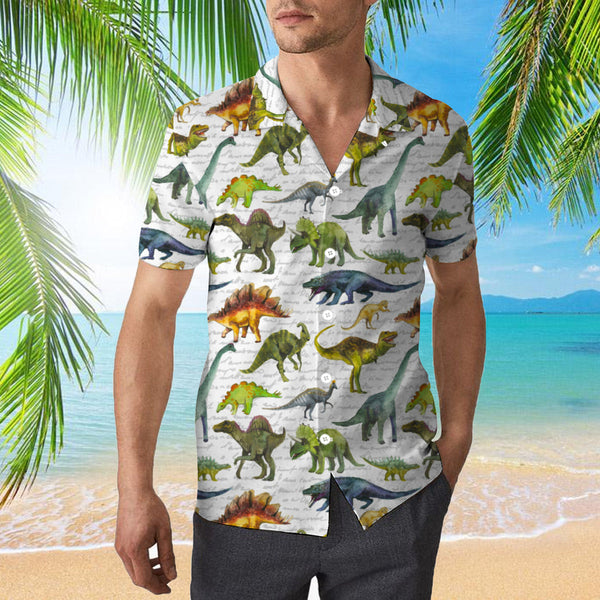 Breeds Of Dinosaurs Hawaiian Shirt | For Men & Women | HW1121-BehighStyle