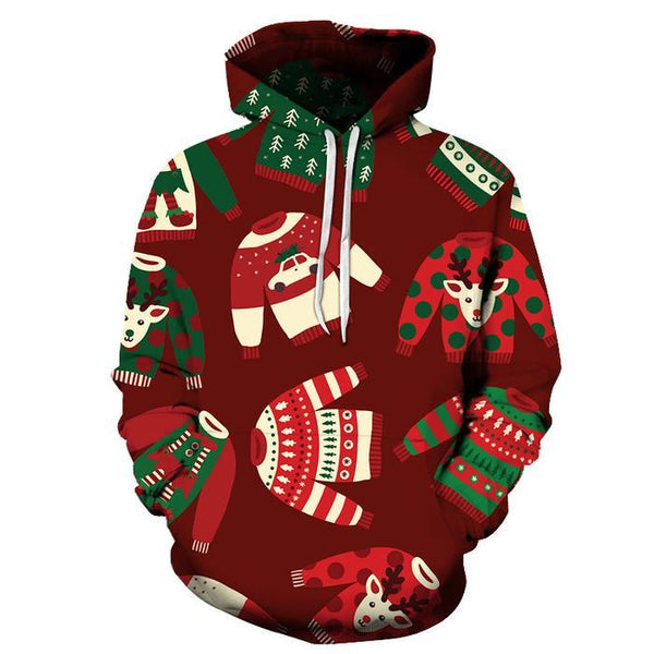 Brown Christmas 3D All Over Print | Adult | HP2195