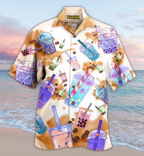 Bubble Tea Hawaiian Shirt | For Men & Women | HW2323-BehighStyle