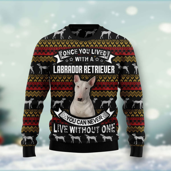 Bull Dog Terrier Ugly Christmas Sweater | Adult | US1748