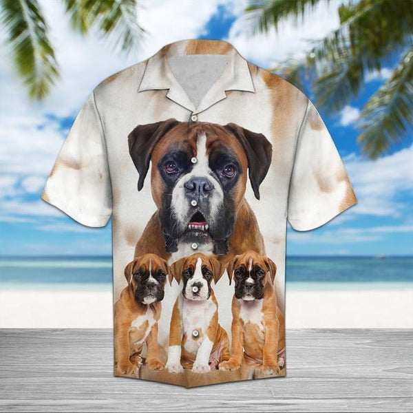 Bulldog Great Aloha Hawaiian Shirt | For Men & Women | HW540-BehighStyle