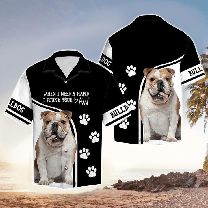 Bulldog Hawaiian Shirt | For Men & Women | HW1221-BehighStyle