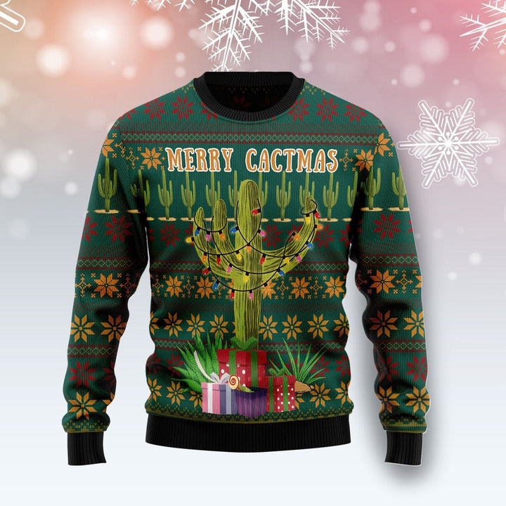 Cactus Gifts Ugly Christmas Sweater | For Men & Women | Adult | US1525-BehighStyle