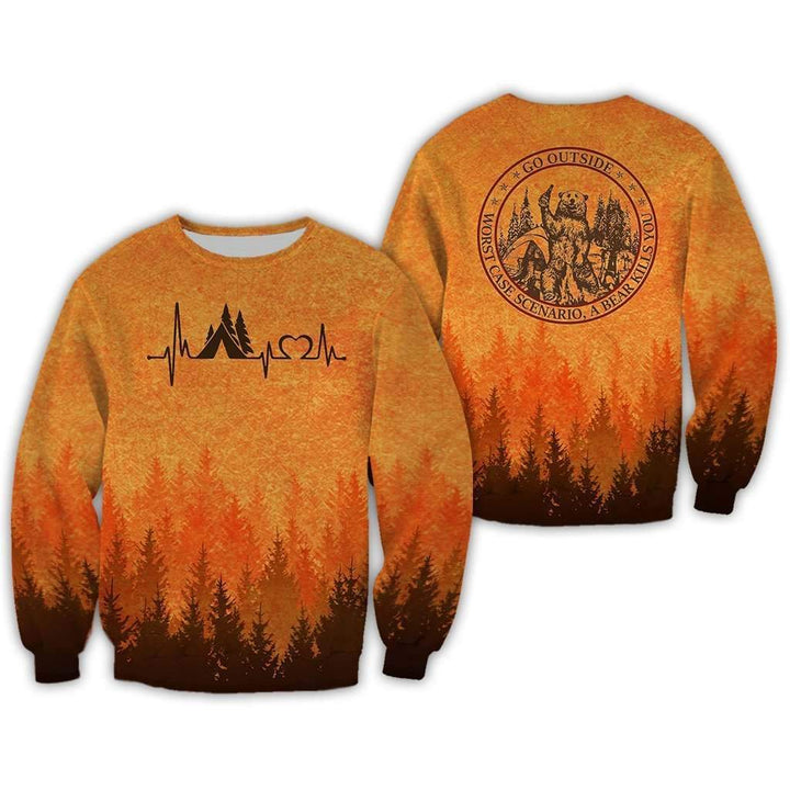 Campfire Beer Camping 3D All Over Print | For Men & Women | Adult | HP1285-BehighStyle