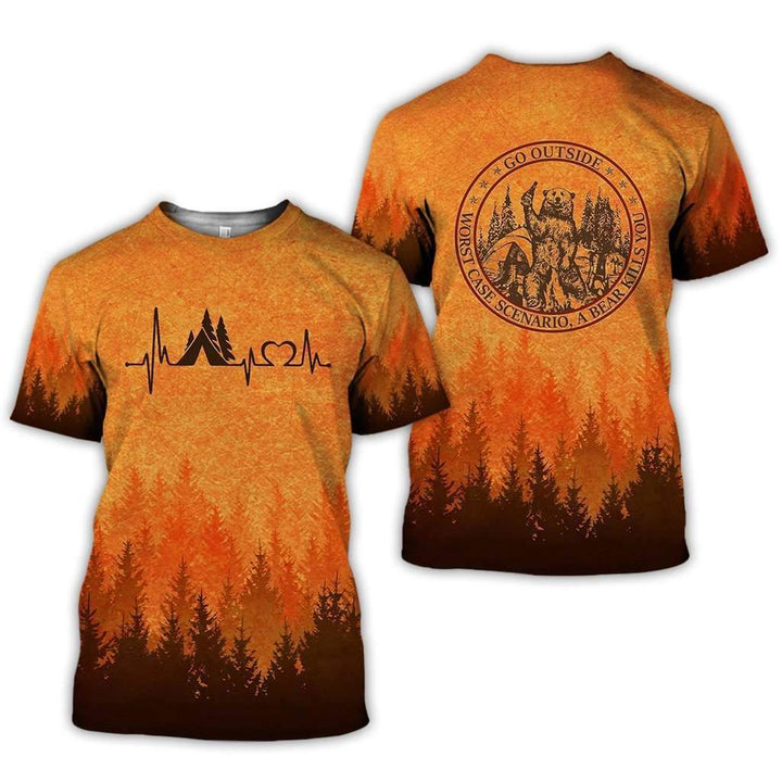 Campfire Beer Camping 3D All Over Print | For Men & Women | Adult | HP1285-BehighStyle