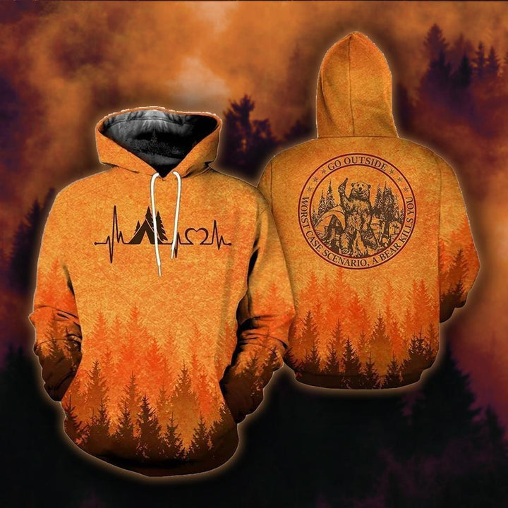 Campfire Beer Camping 3D All Over Print | For Men & Women | Adult | HP1285-BehighStyle