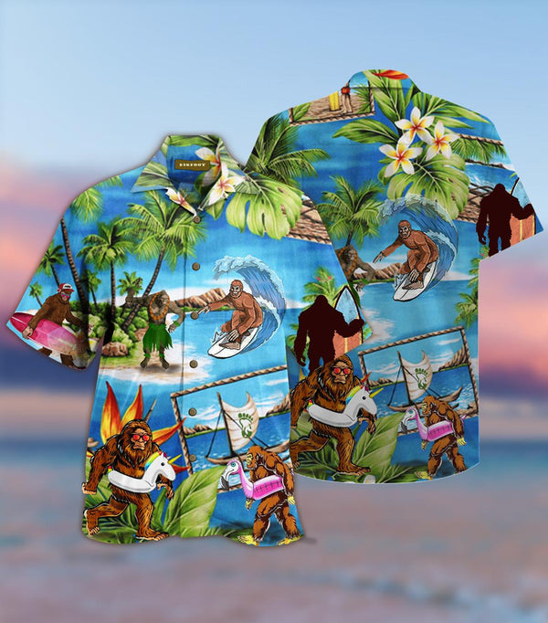 Camping Amazing Bigfoot Hawaiian Shirt | For Men & Women | HW2354-BehighStyle