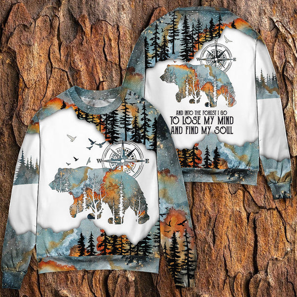 Camping And Into The Forest I Go To Lose My Mind 3D All Over Print | Adult | HP3043