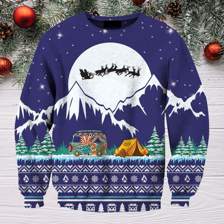 Camping Christmas 3D All Over Print | For Men & Women | Adult | HP2007-BehighStyle