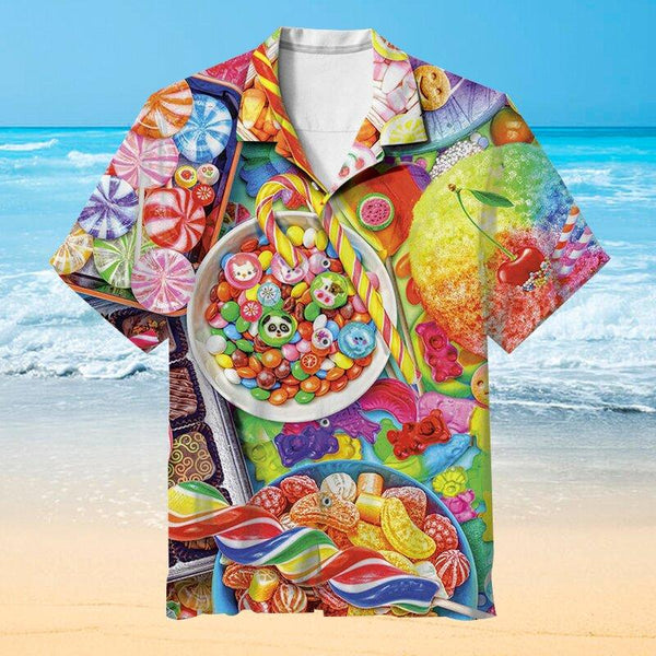 Candy Party Hawaiian Shirt | For Men & Women | HW6384-BehighStyle