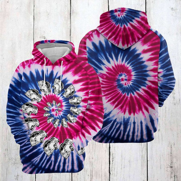 Caravan Tie Dye 3D All Over Print | For Men & Women | Adult | HP821-BehighStyle