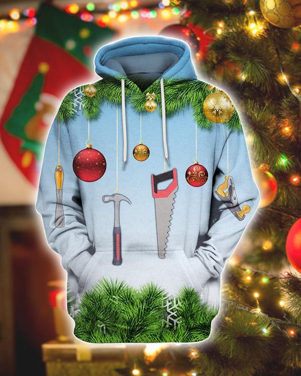 Carpenter Christmas Pullover 3D All Over Print | Adult | HP2673