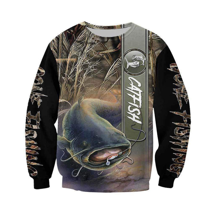 Cat Fish Camo 3D All Over Print | For Men & Women | Adult | HT2547-BehighStyle