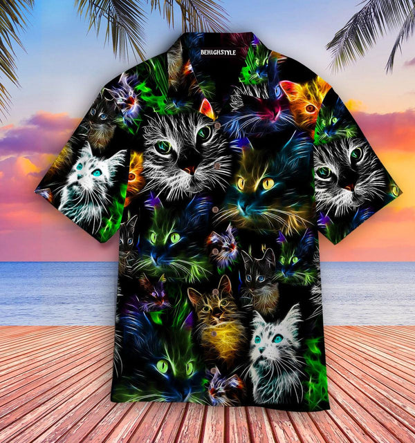 Cat Hair Dont Care Hawaiian Shirt | For Men & Women | HW144-BehighStyle