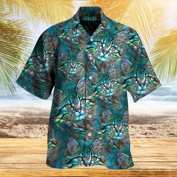 Cat Hawaiian Shirt | For Men & Women | HW1336-BehighStyle