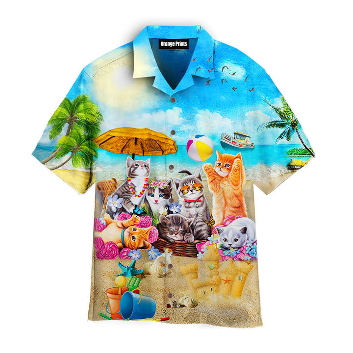 Cats Hawaiian Shirt | For Men & Women | HW2304-BehighStyle