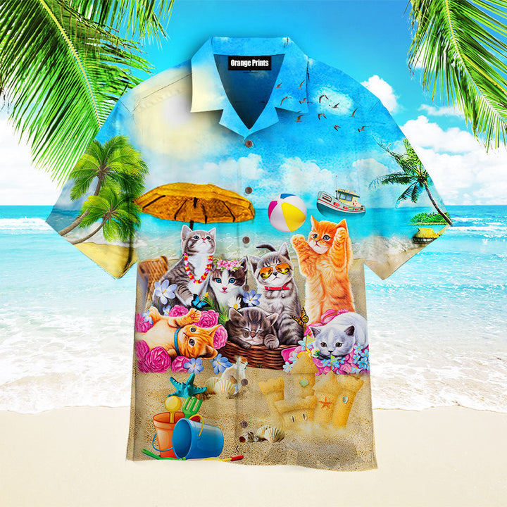 Cats Hawaiian Shirt | For Men & Women | HW2304-BehighStyle