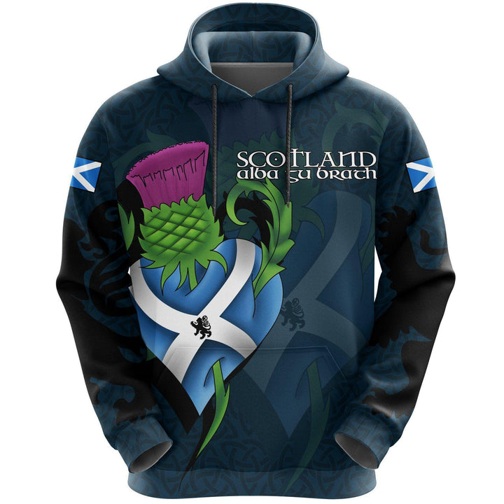 Celtic Thistle Lion Flag St Patrick's Day 3D All Over Print | For Men & Women | Adult | HT6097-BehighStyle