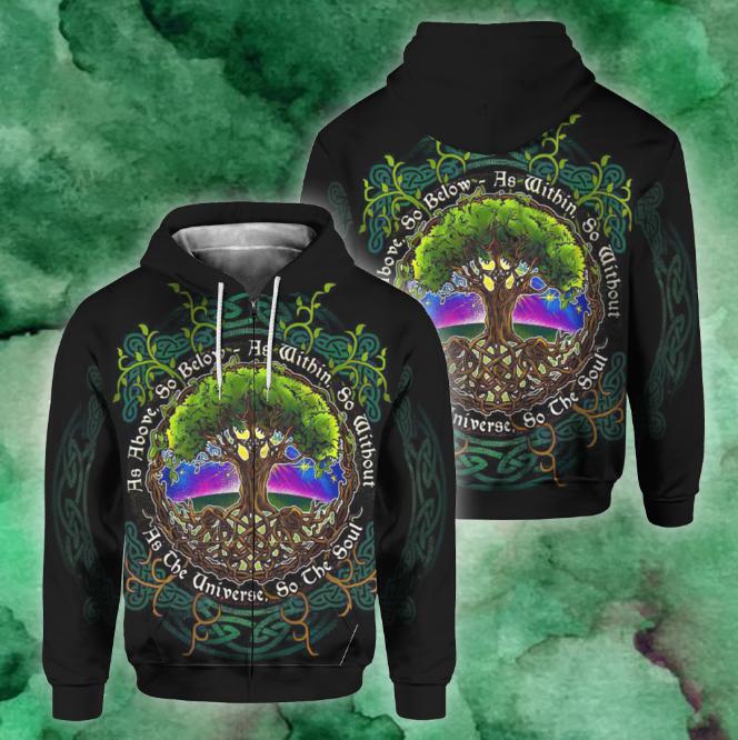 Celtic Tree Of Life Art 3D All Over Print | For Men & Women | Adult | HT7115N-BehighStyle