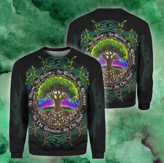 Celtic Tree Of Life Art 3D All Over Print | For Men & Women | Adult | HT7115N-BehighStyle