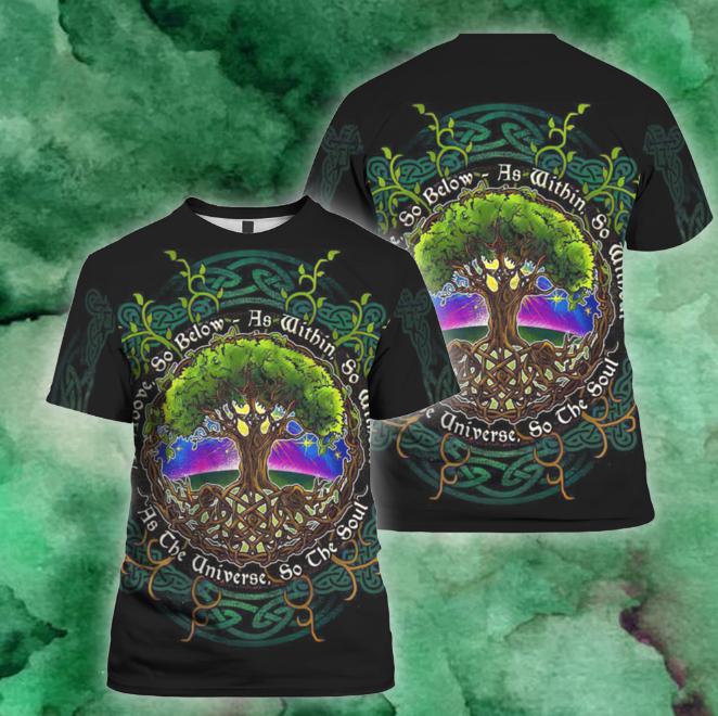 Celtic Tree Of Life Art 3D All Over Print | For Men & Women | Adult | HT7115N-BehighStyle