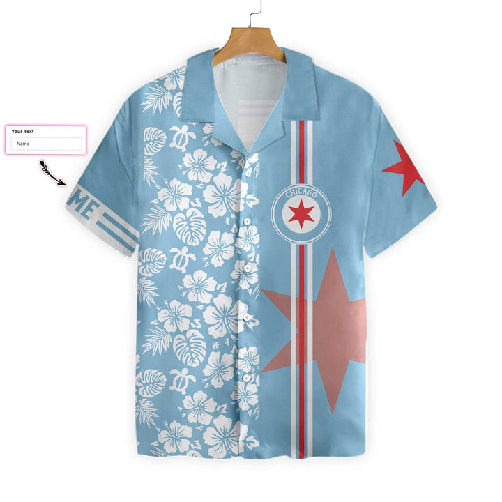 Chicago Custom Name Hawaiian Shirt | For Men & Women | HN615-BehighStyle