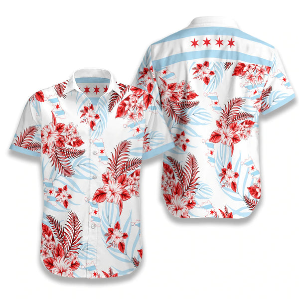 Chicago Proud Cool Design Aloha Hawaiian Shirt | For Men & Women | HW1113-BehighStyle