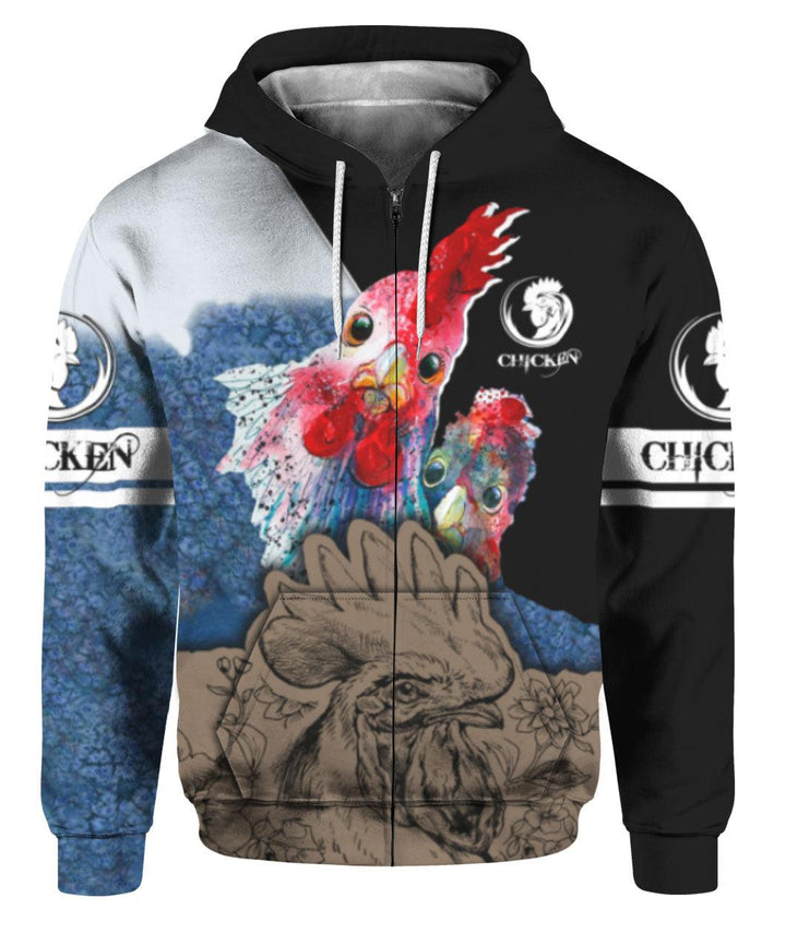 Chicken Art 3D All Over Print | For Men & Women | Adult | HP1267-BehighStyle